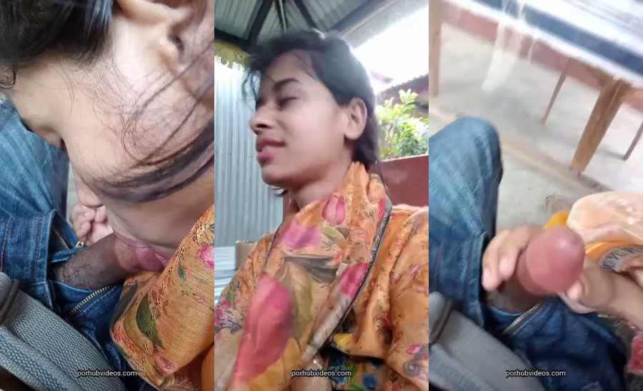 Cute indian babe blowjob MMS